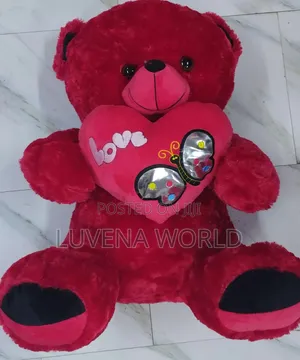 45cm Red Teddy