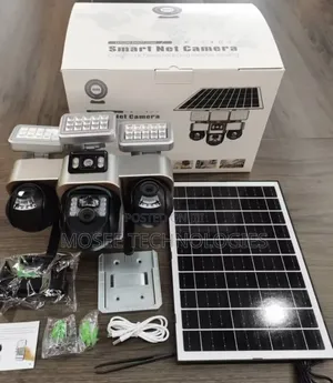 VTS-30A Triple Lens WiFi Security Camera With Street Light