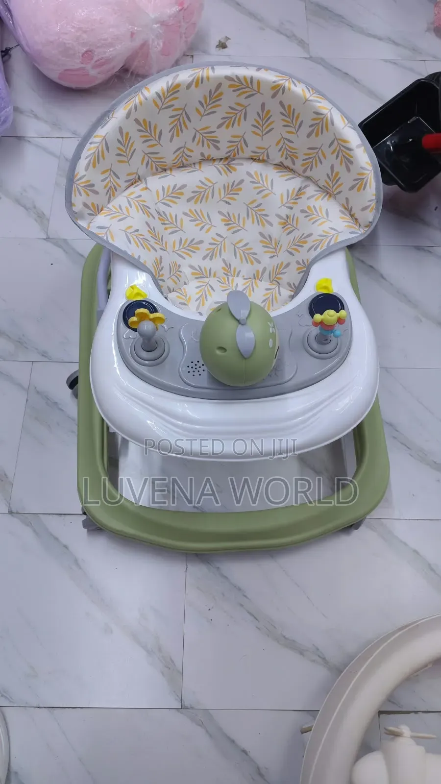 Green Baby Walker