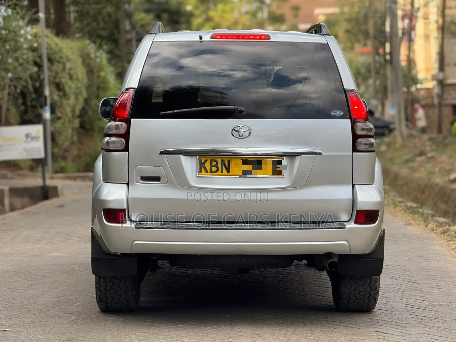 Toyota Land Cruiser Prado 2003 Silver