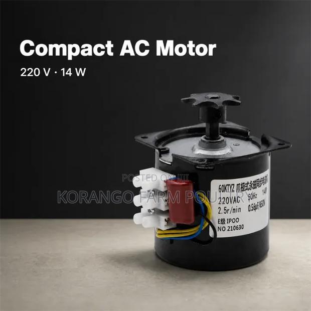 Motor for Incubator - main view
