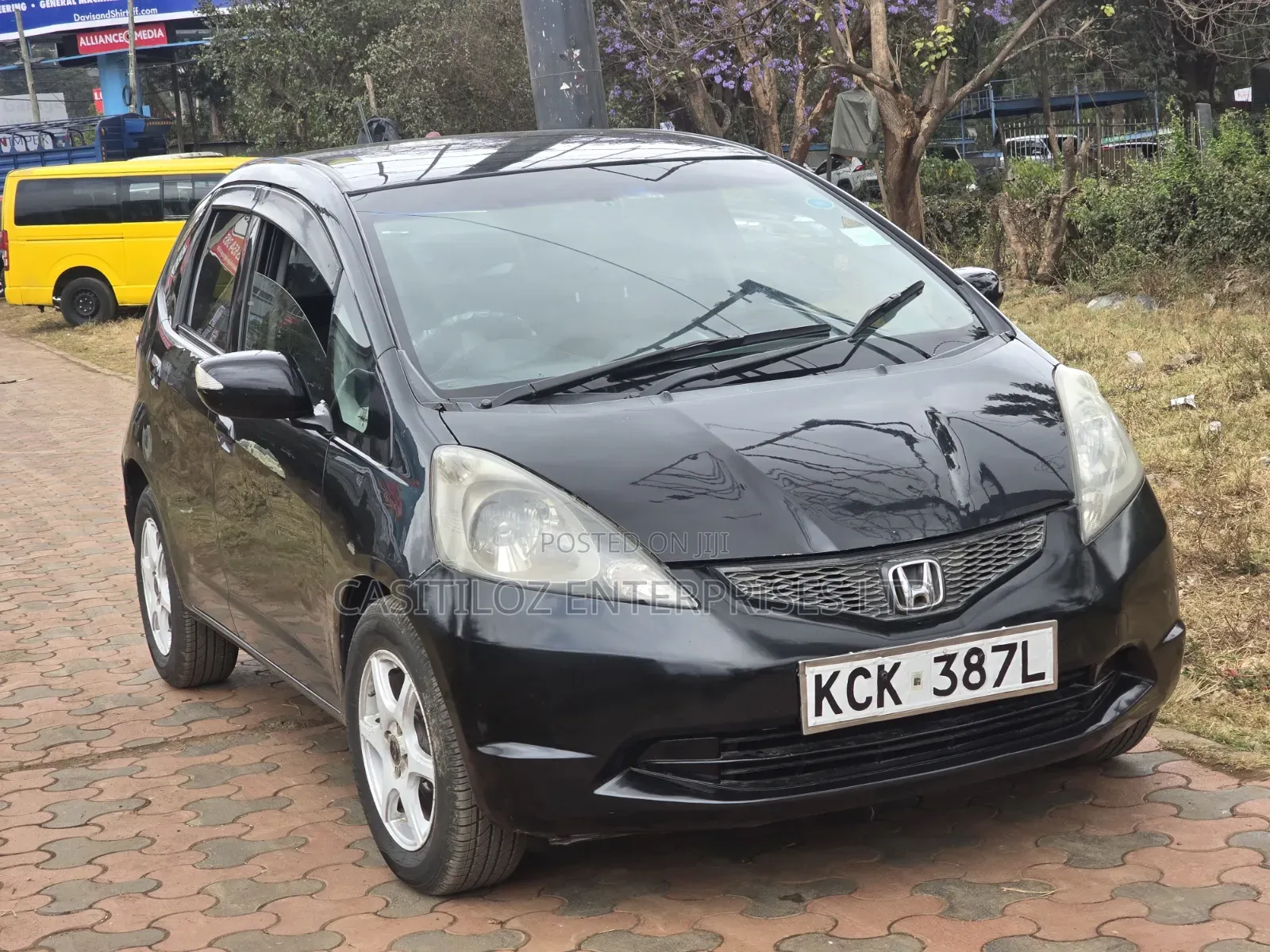 Honda Fit Automatic 2010 Black