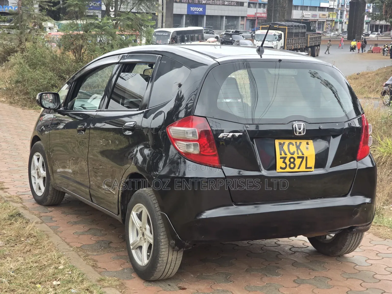 Honda Fit Automatic 2010 Black