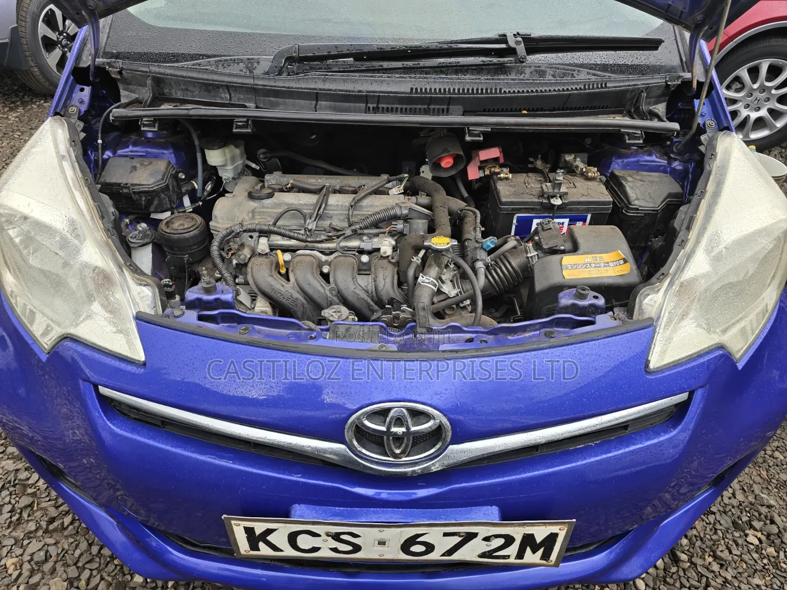 Toyota Ractis 1.5 FWD 2011 Blue