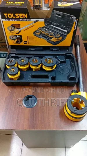 Tolsen Die Stock/ Ratchet Die Stock Set