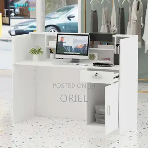 Office Reception Desk : Minimalist Reception Desk - 2M