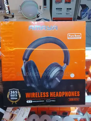 Amaya Wireless Headphones AEB-H310
Pure Bass Sound-Tuning