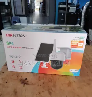 Hikvision 8MP Solar 4G CCTV Camera – Advanced Outdoor Protection