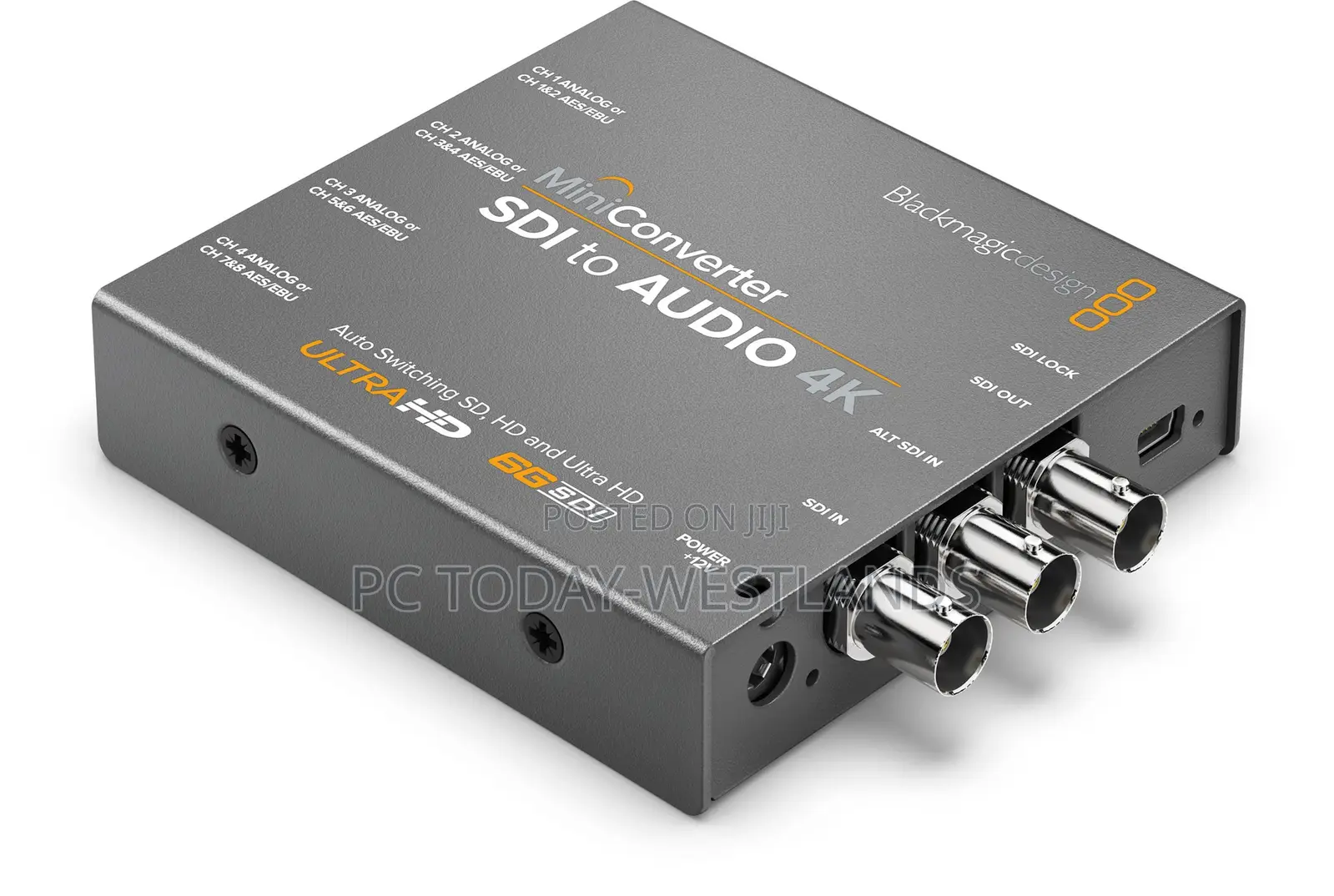 Blackmagic Design CONVMCAUDS4K Mini Converter Audio to SDI 4K