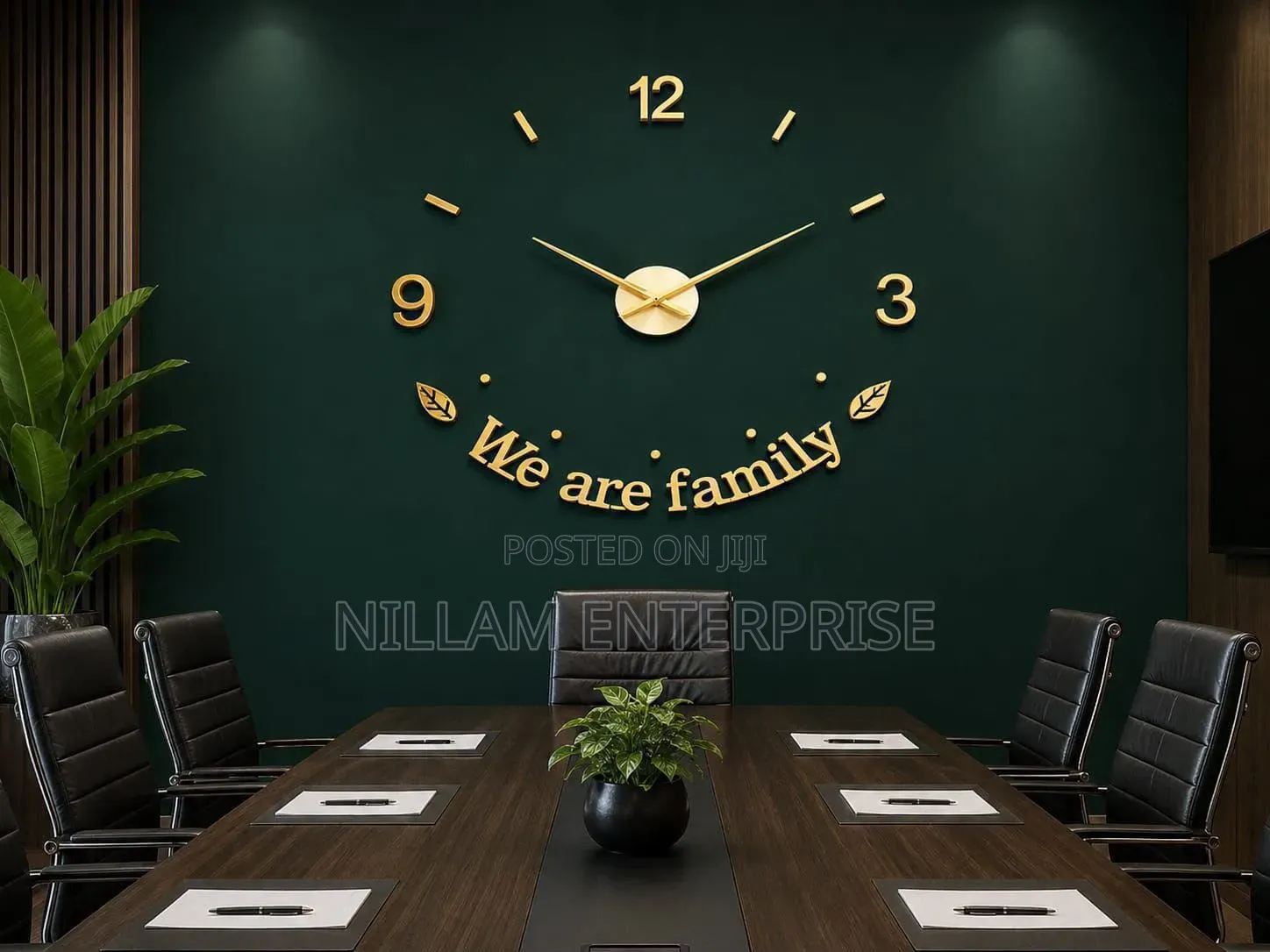 Numeral Acrylic DIY Wall Clock