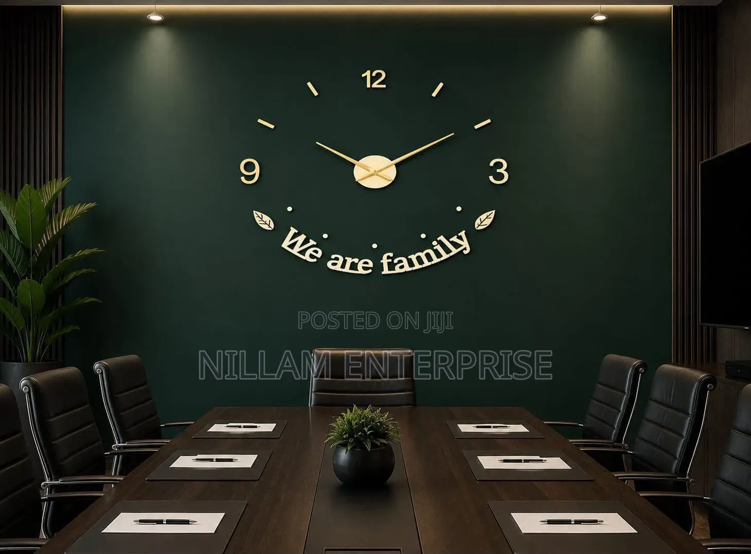 Numeral Acrylic DIY Wall Clock