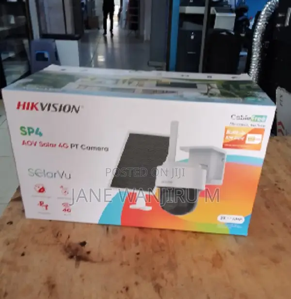 Hikvision 8MP 4G SIM Solar CCTV Camera – Smart Surveillance