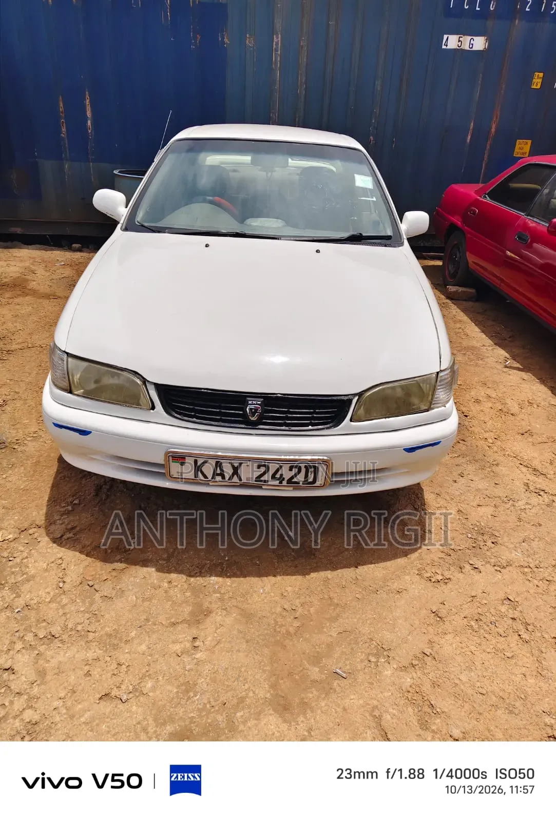 Toyota Corolla Sedan 1999 White