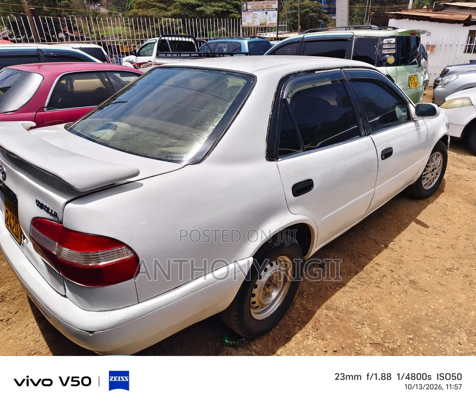 Toyota Corolla Sedan 1999 White
