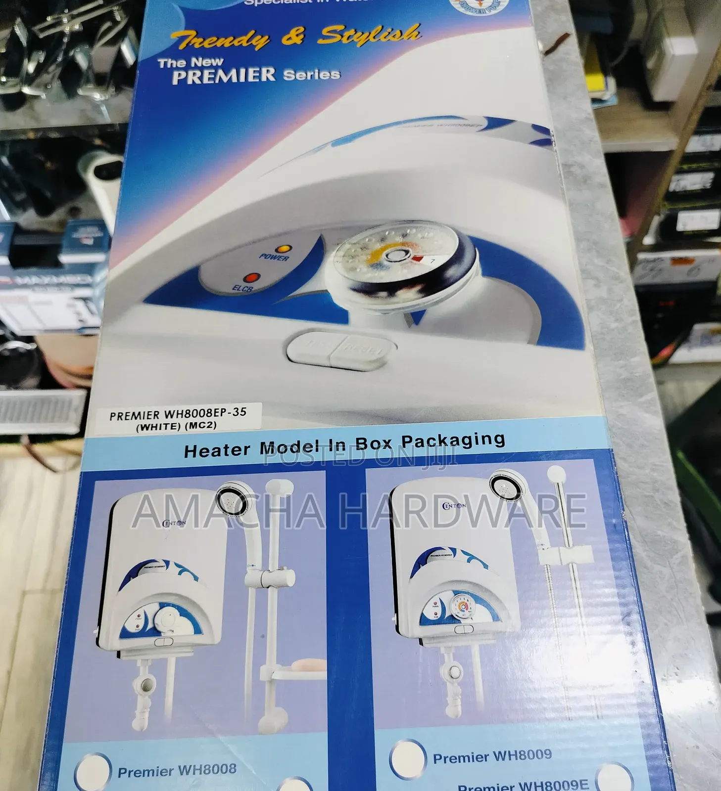 Affordable and Modern Instant Shower With Pump