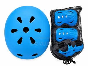 Blue Skating Protective Gear Set
