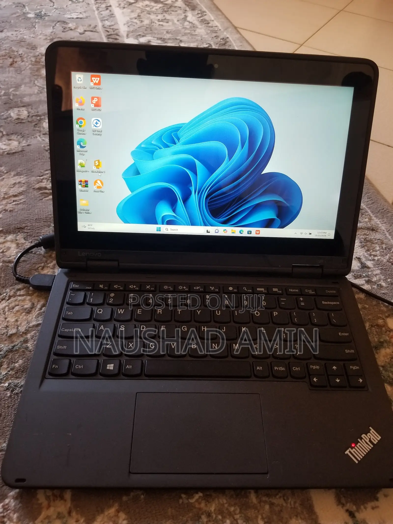 Laptop Lenovo ThinkPad X1 Yoga 4GB Intel Core i5 HDD 128GB