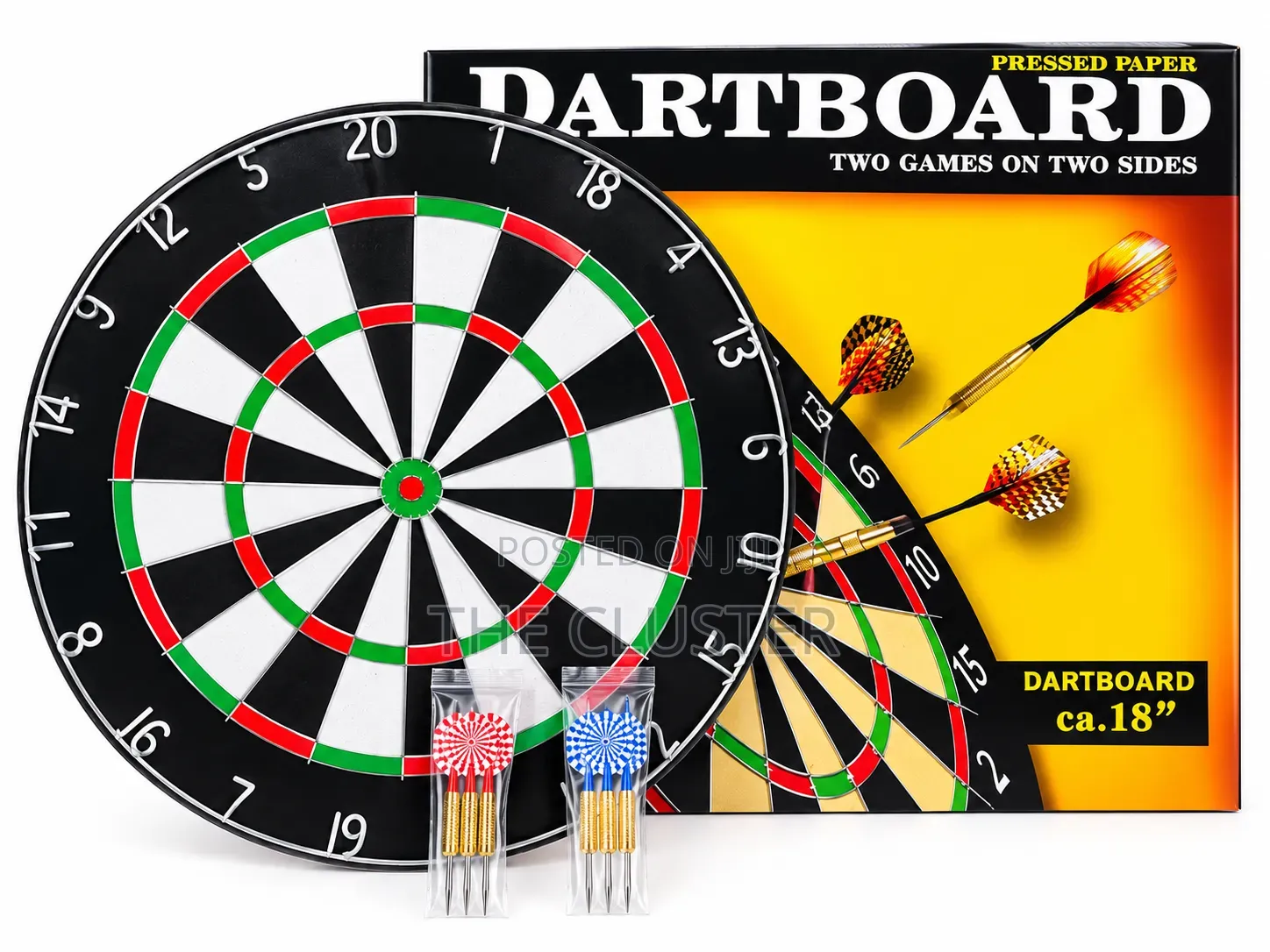 Two Games on One Dartboard