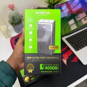 Oraimo PowerNova Q41 35W 40,000mAh Power Bank for Android & iPhone.