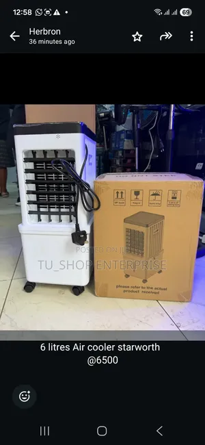 6 Litres Air Cooler Starworth 
 at 