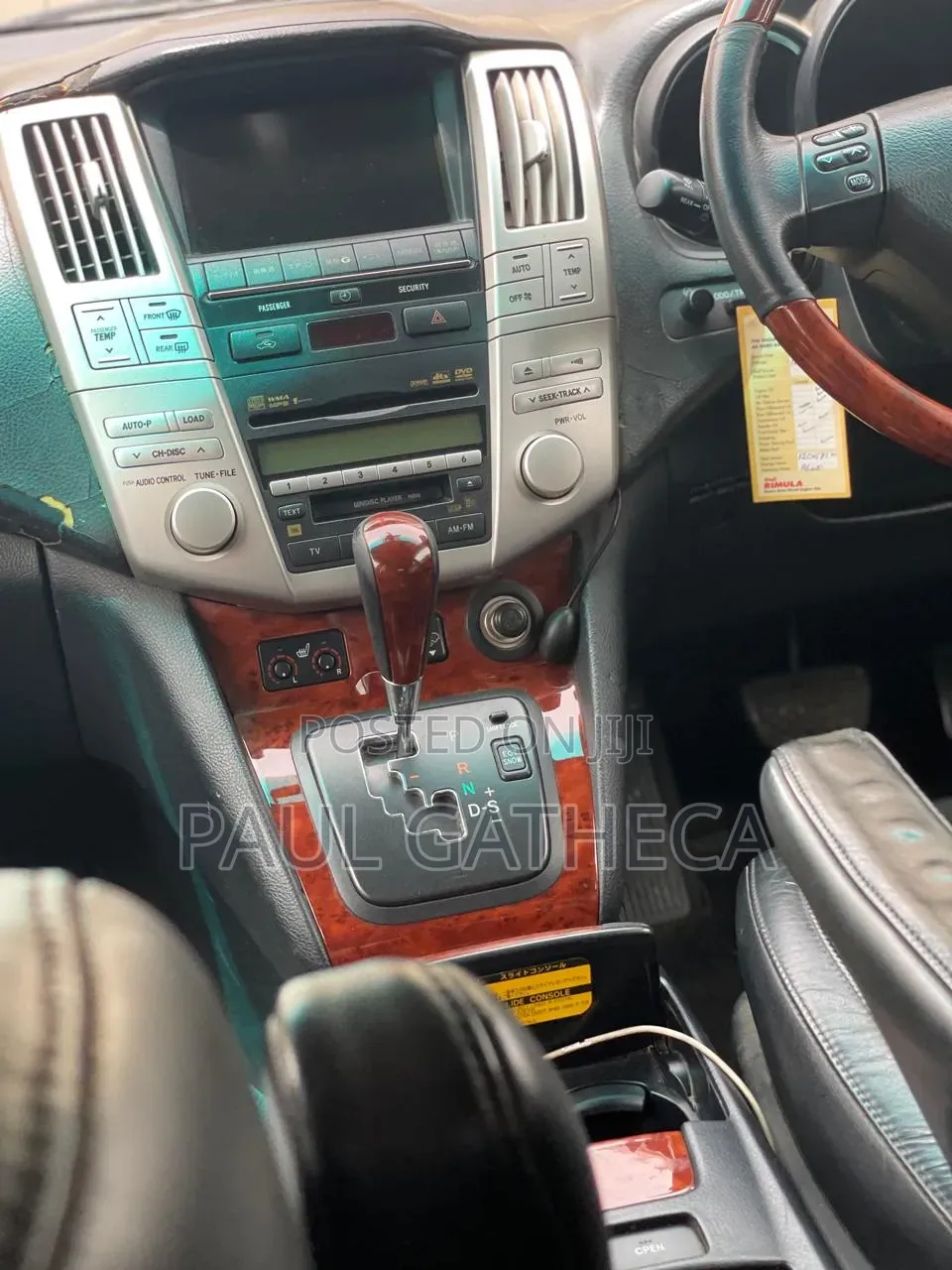 Toyota Harrier 2010 Silver