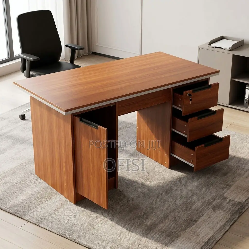 Office Desk; 120cm Modern Executive Computer Desk