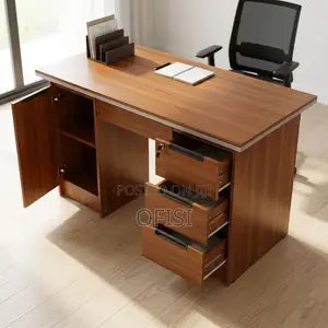 Office Desk; 120cm Modern Executive Computer Desk