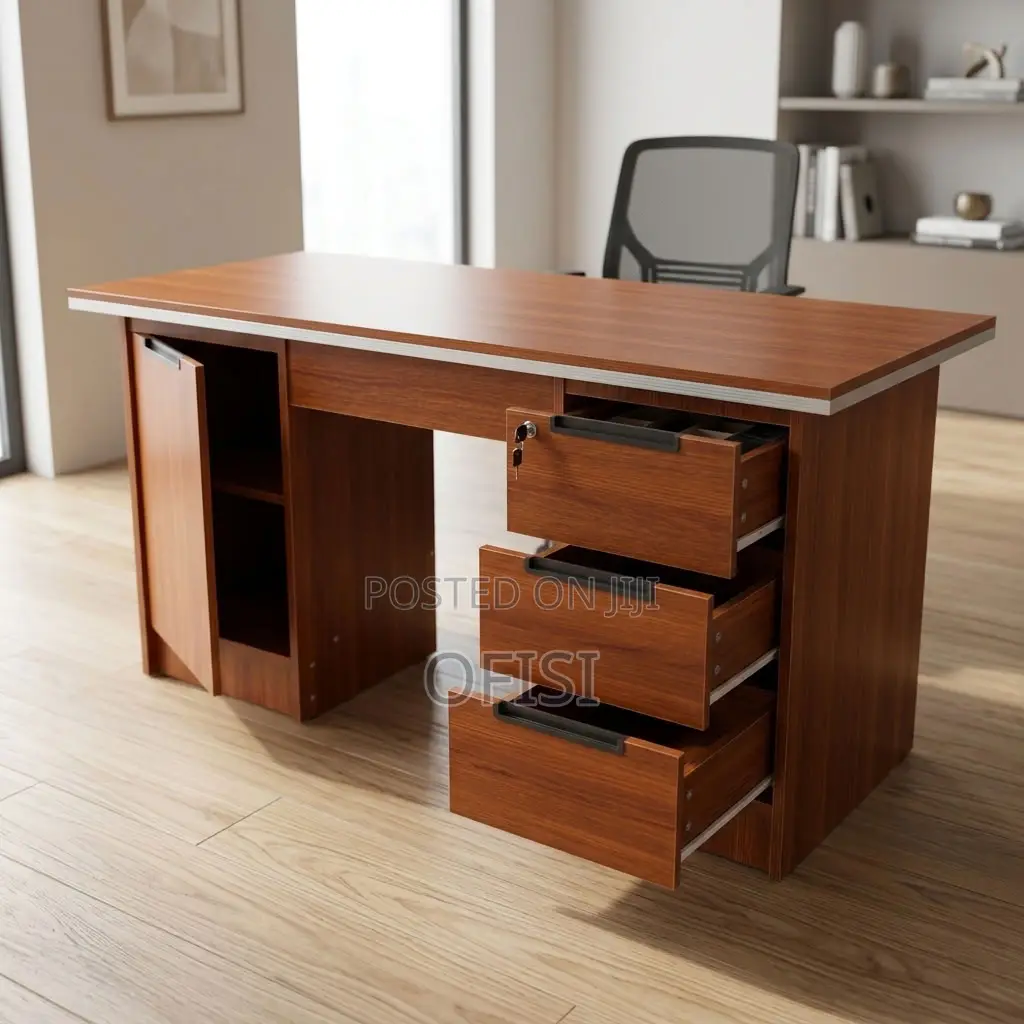 Office Desk; 120cm Modern Executive Computer Desk