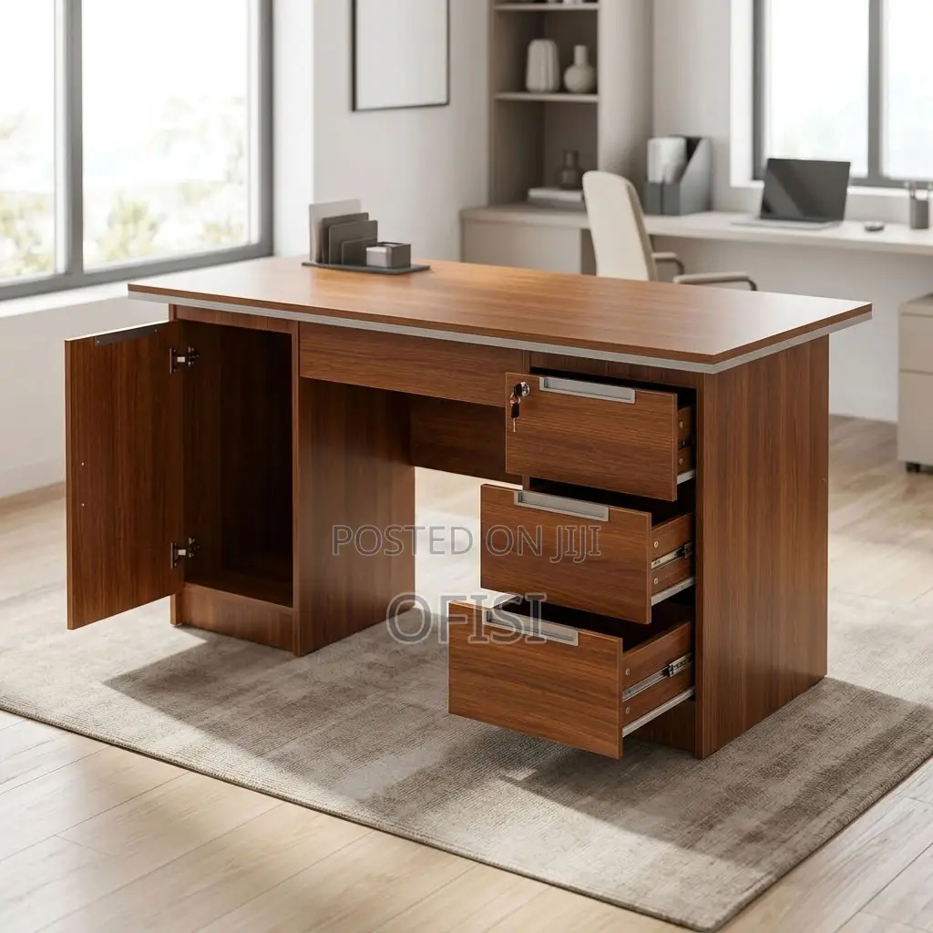 Office Desk; 120cm Modern Executive Computer Desk