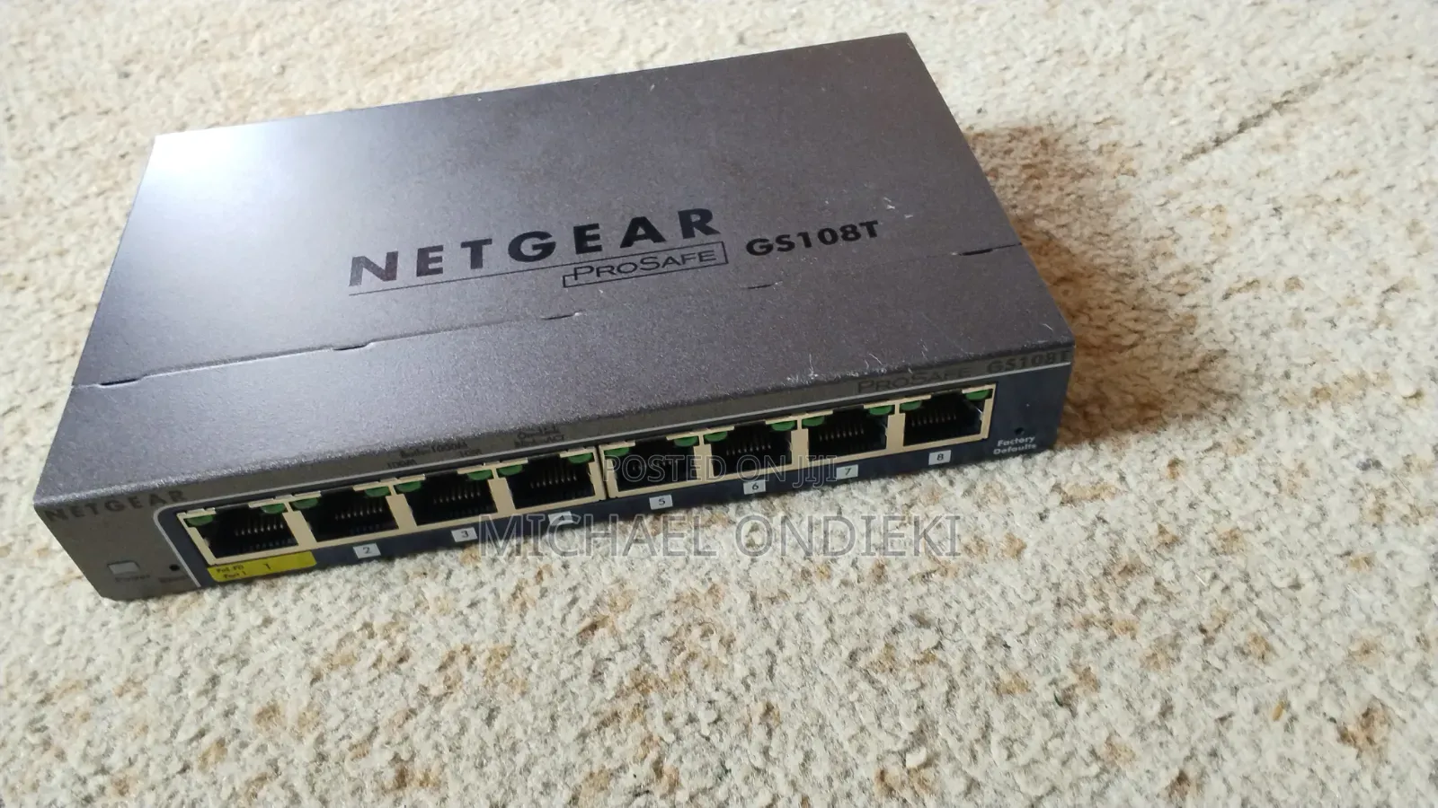 NetGear Prosafe Gs108tv2