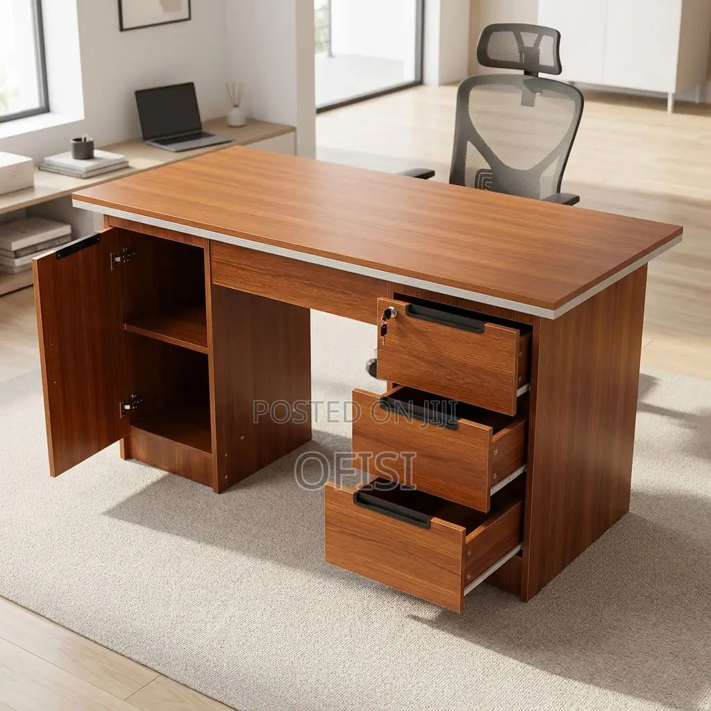 Office Desk; 120cm Modern Executive Computer Desk