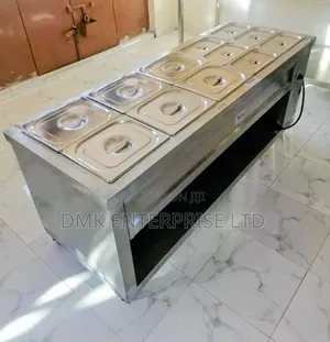 Commercial Stainless Steel Bain-Marie Food Warmer