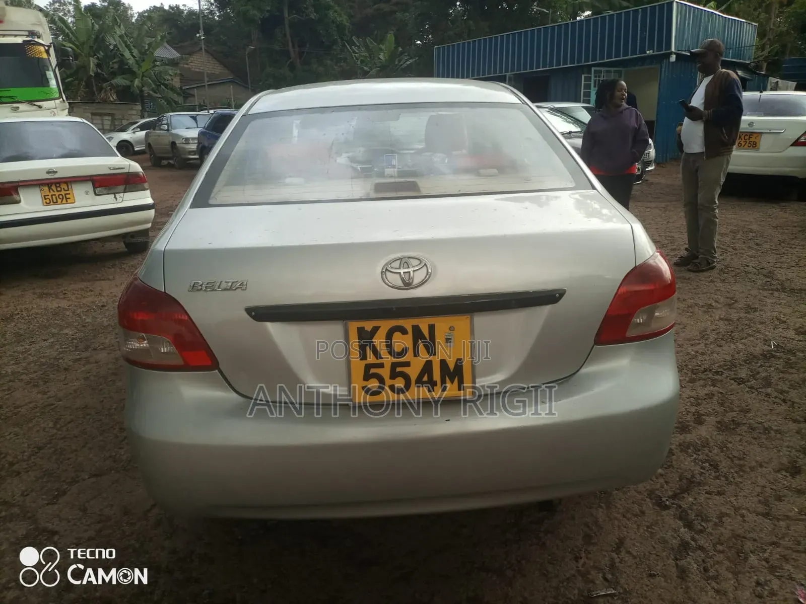 Toyota Belta 2011 Silver