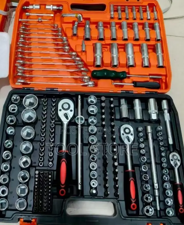 216-Piece Professional Socket & Spanner Set/216-Piece Complete Wrench