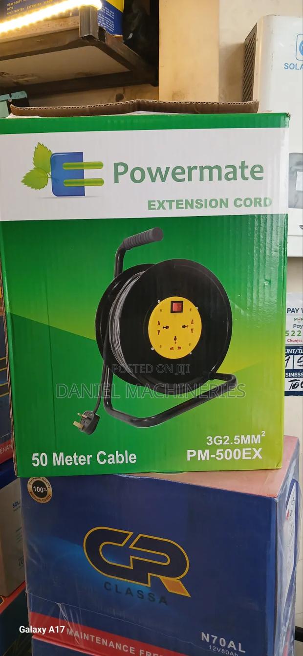 Power Extension Cable Reel 25mtr 2.5mm - thumbnail 2