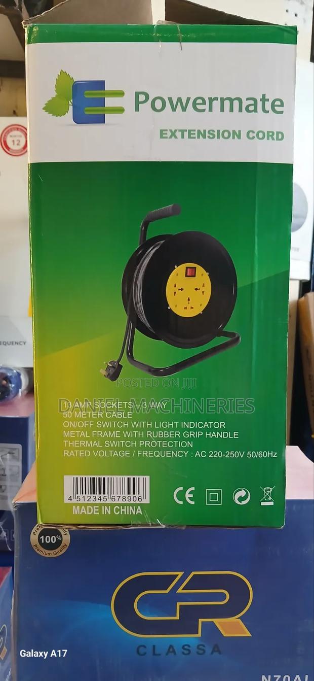 Power Extension Cable Reel 25mtr 2.5mm - thumbnail 3