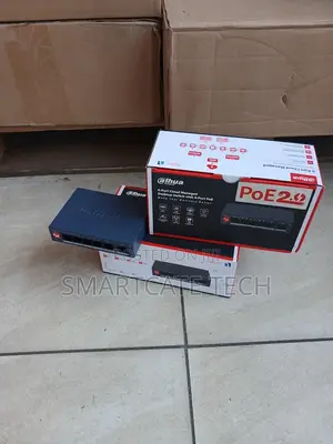 Dahua 4-Port Fast Ethernet PoE Switch With 2 Uplink Ports