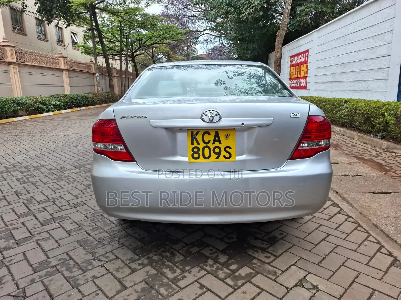 Toyota Axio 1.5 X 2WD 2009 Silver