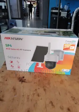 High Definition Hikvision 8MP 4G Solar Surveillance Camera