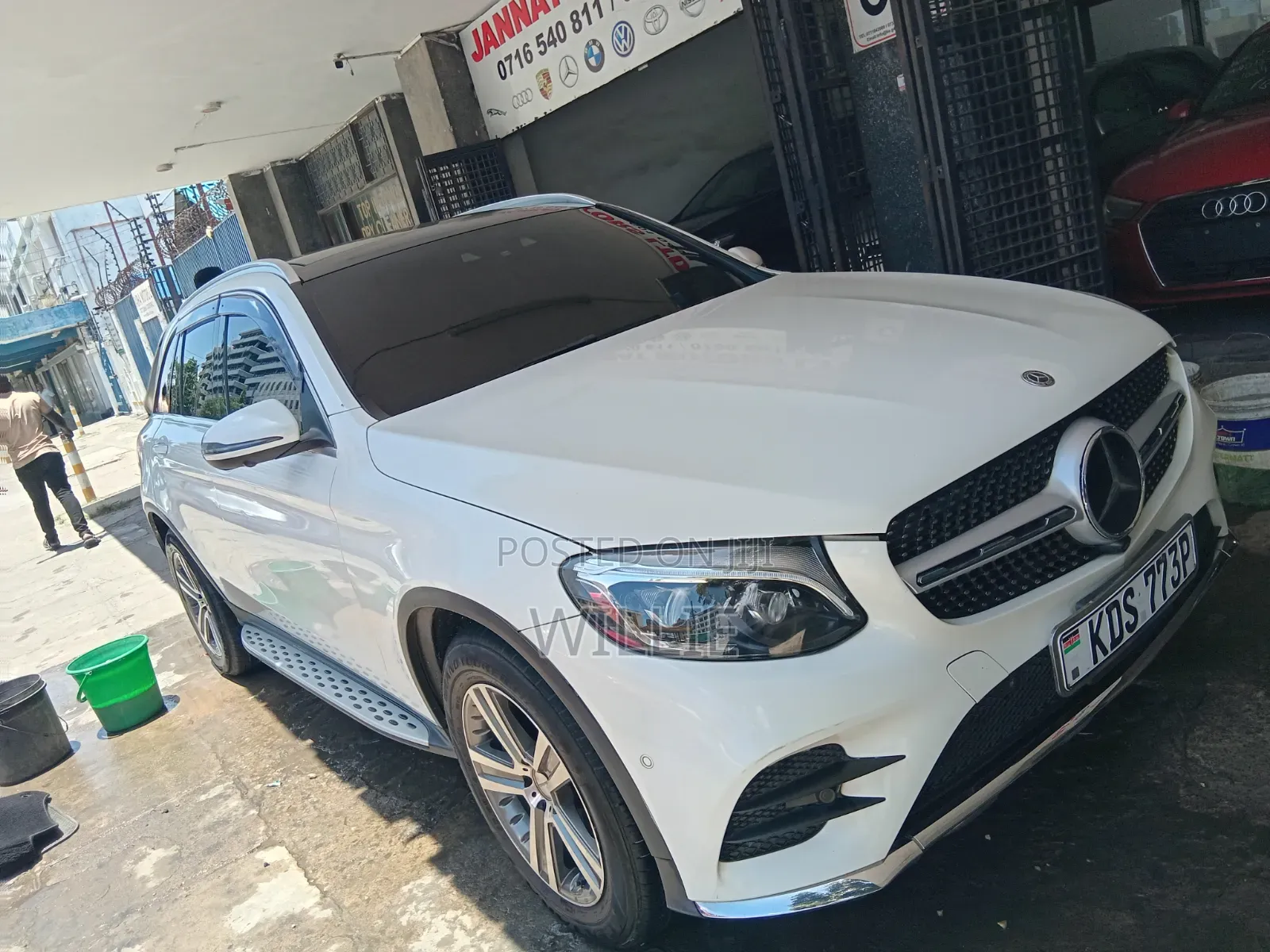 Mercedes-Benz GLC-Class 2017 White