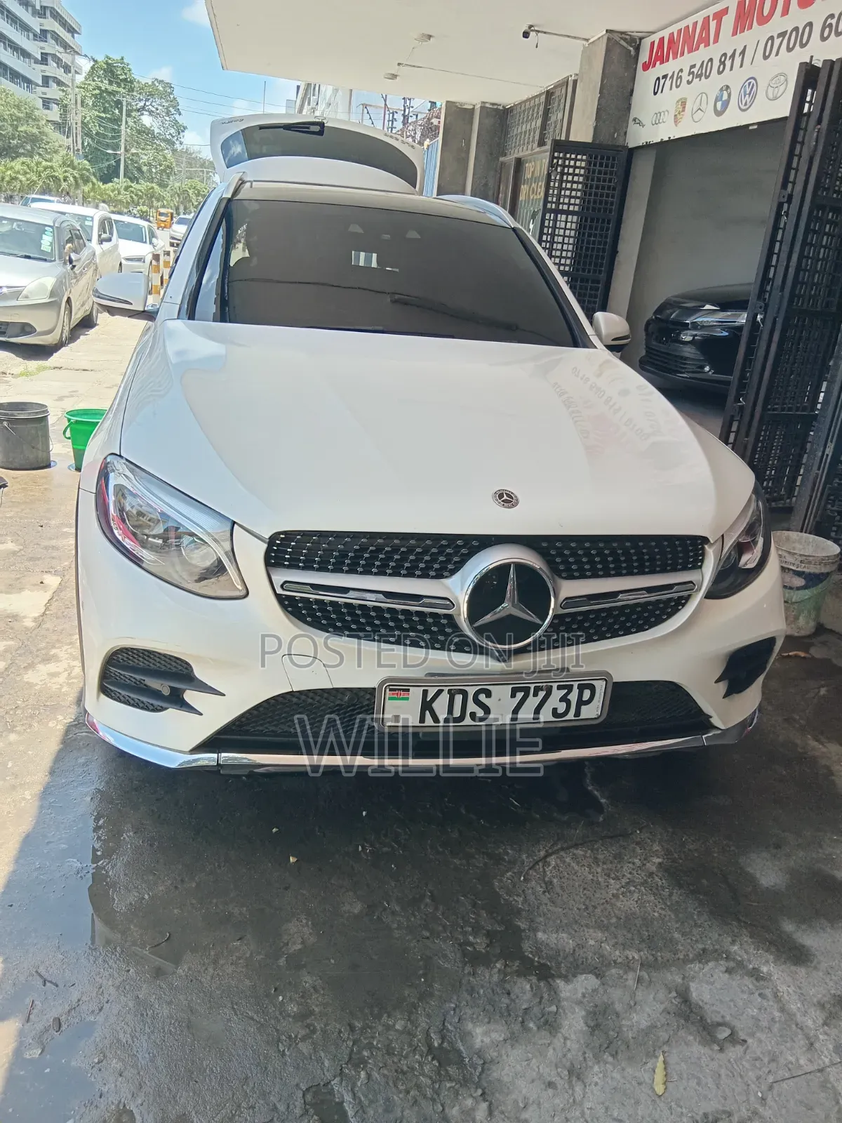 Mercedes-Benz GLC-Class 2017 White