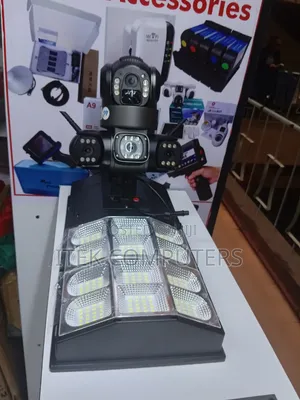 AI Solar Camera 300W for Garden Lighting and Nighttime Surveillance