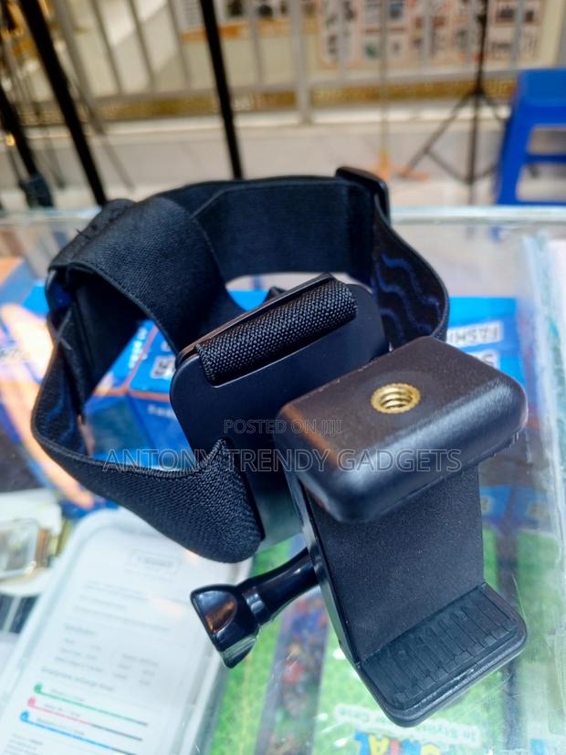 Adjustable Head Strap Mount With Phone Holder and Camera Adapter - main view