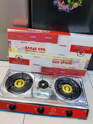 Smartpro 3-Burner Stainless Steel Tabletop Gas Stove