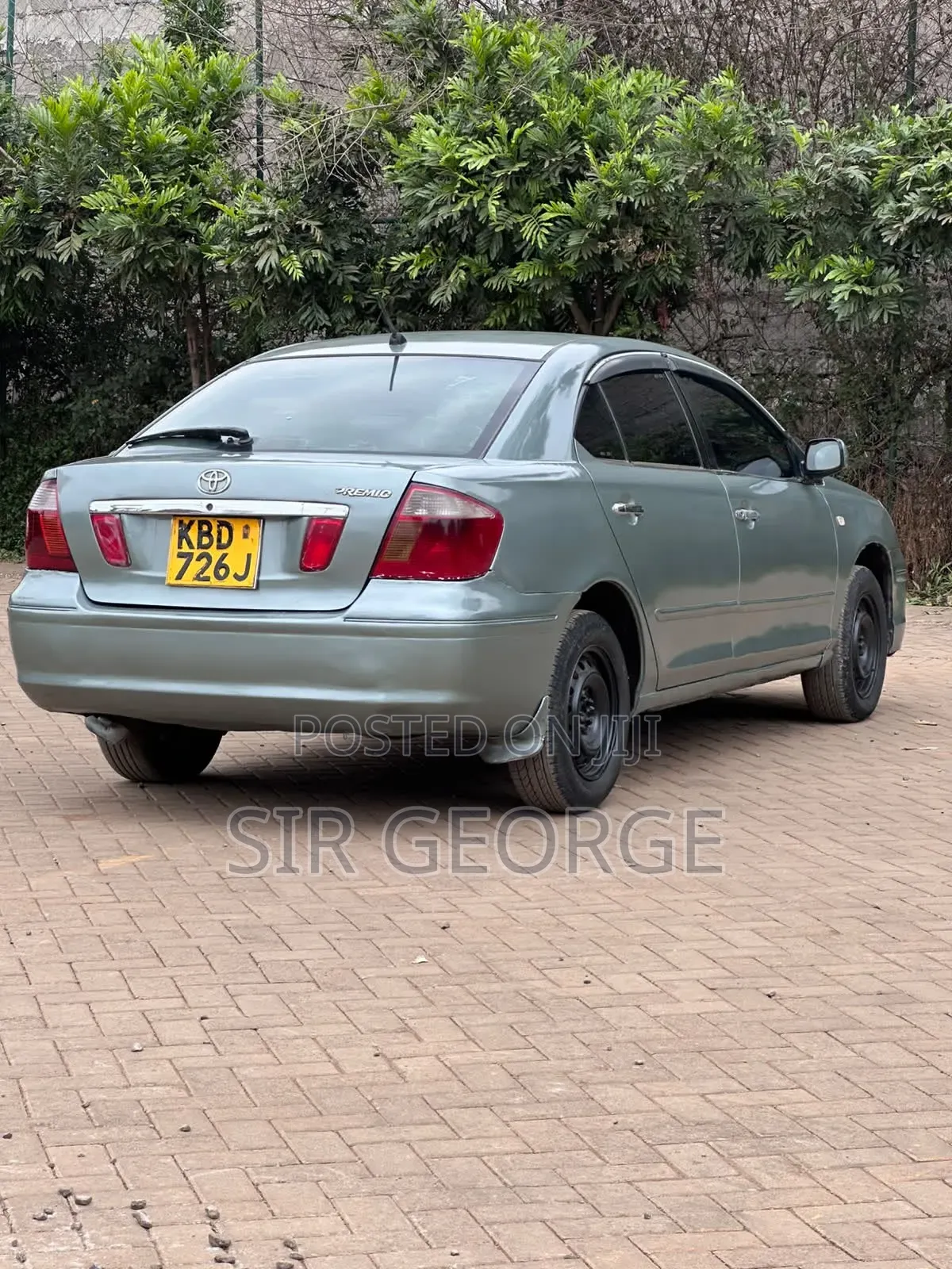 Toyota Premio 2002 Green