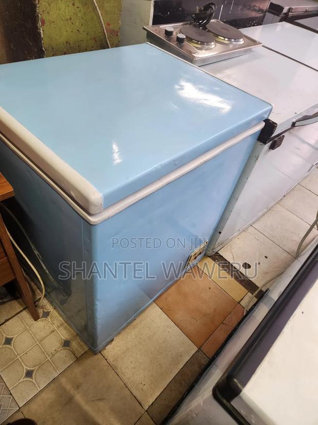 Min Blue Deep Freezer 120litres - main view