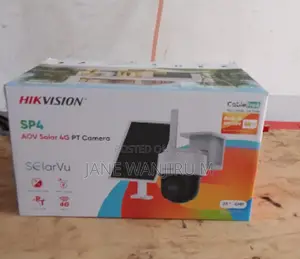 Hikvision 8MP Solar CCTV Camera With Remote Phone Access