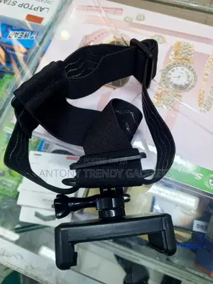 Adjustable Head Mount With Smartphone Clip for POV Video Recording