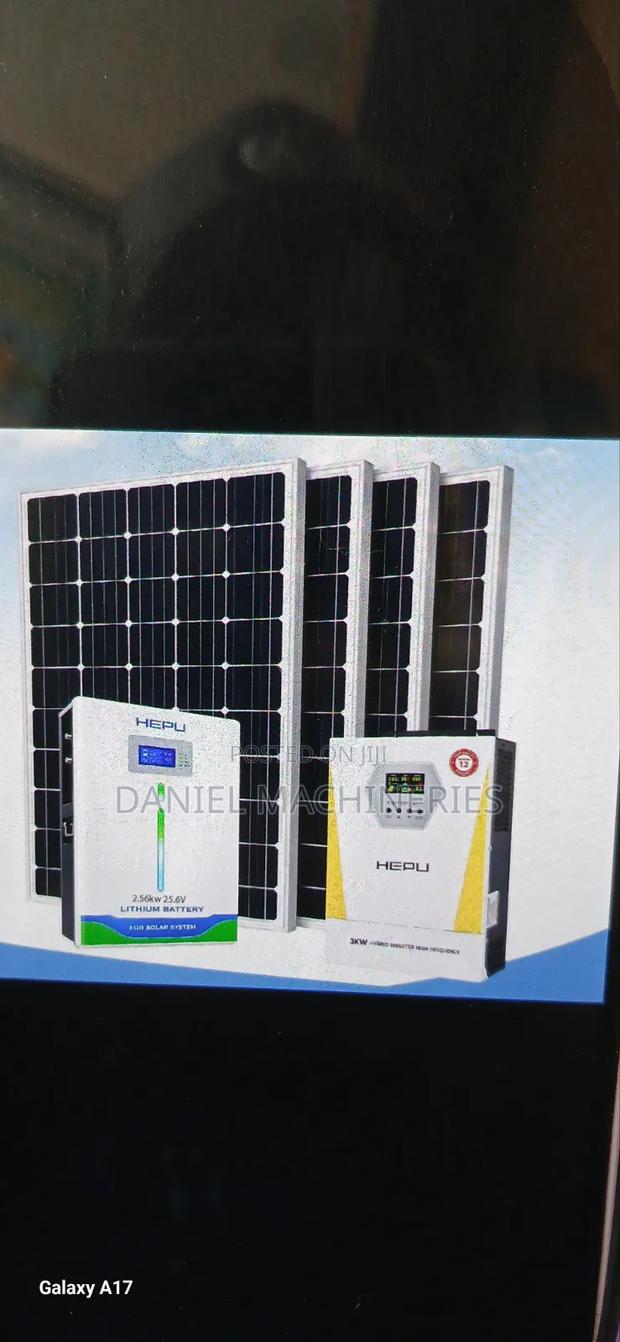 Lithium 2.56kw 3kva Solar System Kit - thumbnail 2