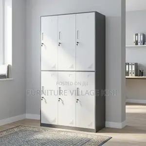 6-Door Steel Storage Lockable Office Cabinet